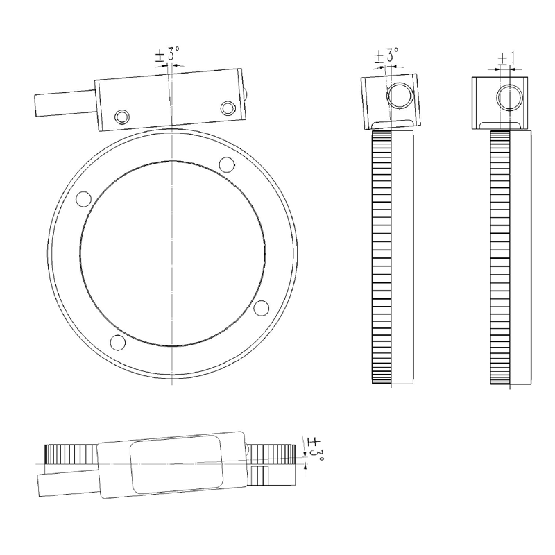 PS(TR) incremental rotary ring encoder readhead