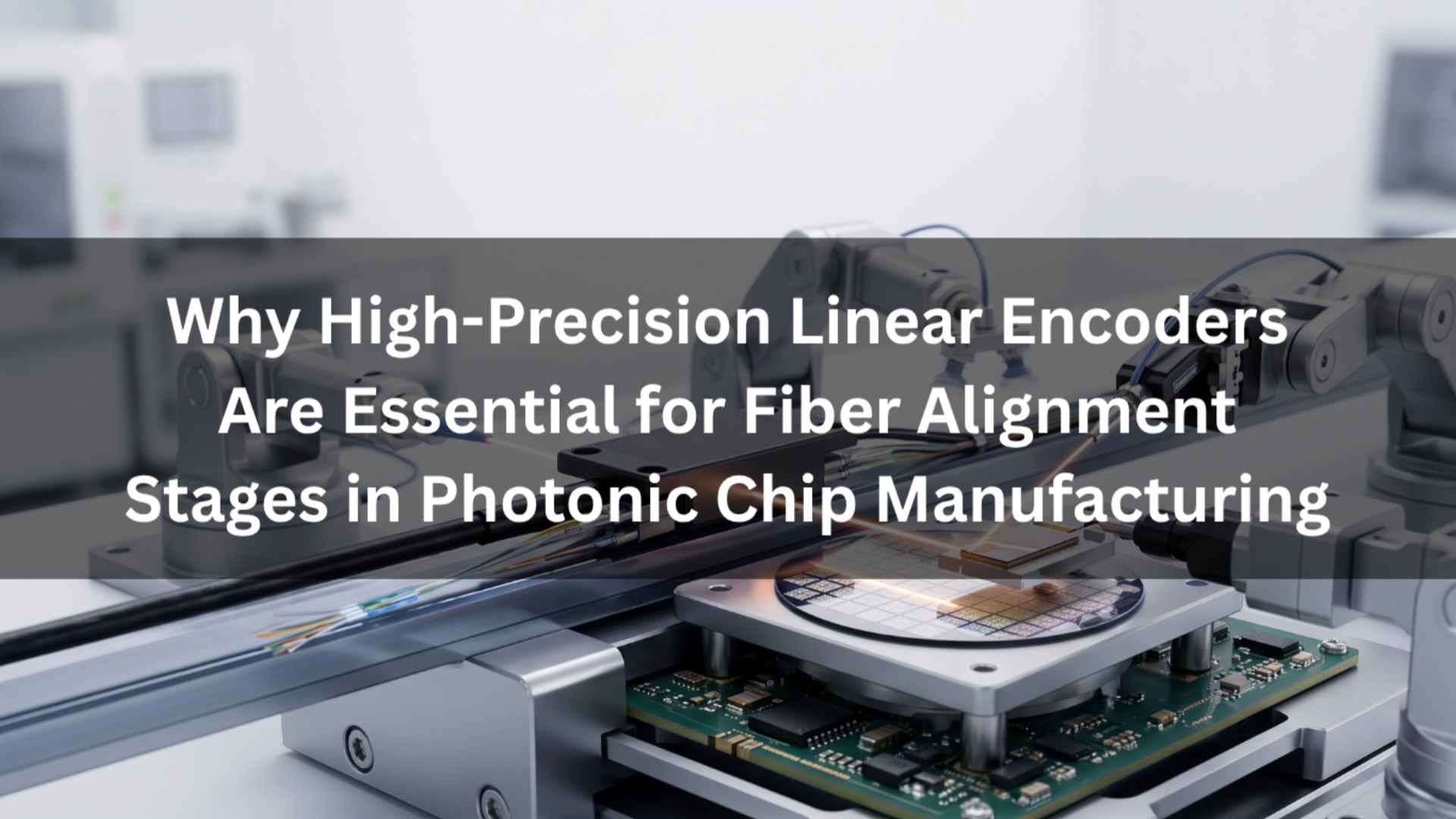 Why High-Precision Linear Encoders Are Essential for Fiber Alignment Stages in Photonic Chip Manufacturing
